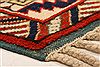 Shirvan Blue Hand Knotted 28 X 411 Area Rug 253-27242 Thumb 1