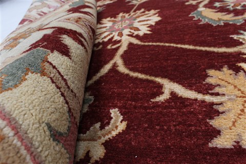 Pishavar Beige Hand Knotted 47 X 72 Area Rug 250-27243 Image 2