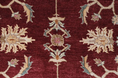 Pishavar Beige Hand Knotted 47 X 72 Area Rug 250-27243 Image 7