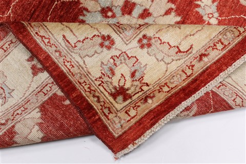 Pishavar Red Hand Knotted 411 X 611 Area Rug 250-27245 Image 2