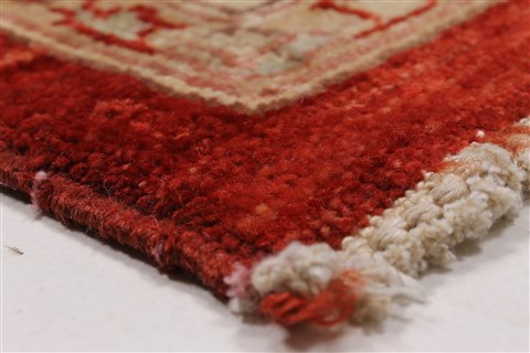 Pishavar Red Hand Knotted 411 X 611 Area Rug 250-27245 Image 8