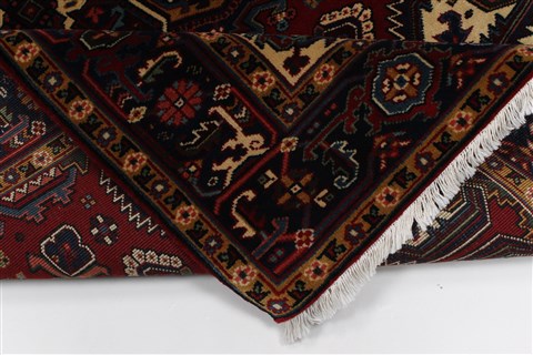 Karajeh Blue Hand Knotted 42 X 63 Area Rug 250-27247 Image 10