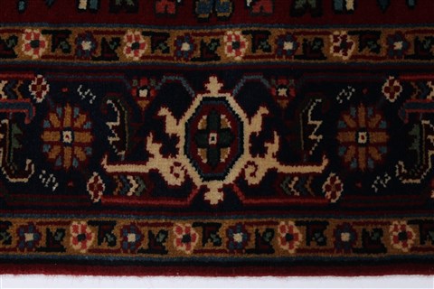 Karajeh Blue Hand Knotted 42 X 63 Area Rug 250-27247 Image 3
