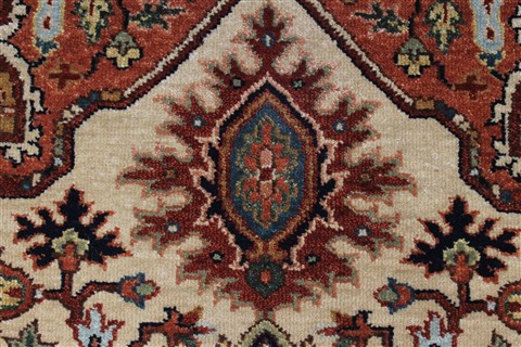 Serapi Brown Hand Knotted 311 X 511 Area Rug 250-27248 Image 11