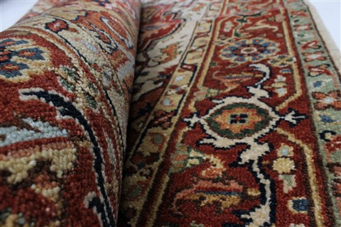 Serapi Brown Hand Knotted 311 X 511 Area Rug 250-27248 Image 3