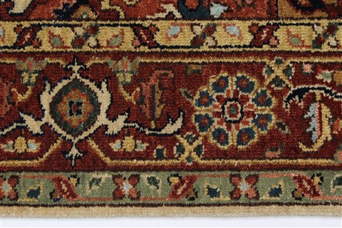 Serapi Brown Hand Knotted 311 X 511 Area Rug 250-27248 Image 7