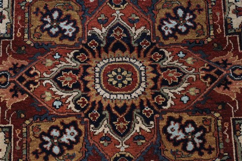 Serapi Brown Hand Knotted 311 X 511 Area Rug 250-27248 Image 8