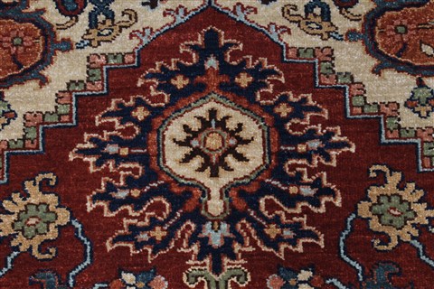 Serapi Brown Hand Knotted 40 X 511 Area Rug 250-27249 Image 8