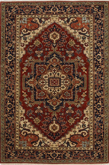 Serapi Brown Hand Knotted 40 X 511 Area Rug 250-27249 Image 0