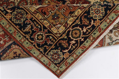 Serapi Brown Hand Knotted 40 X 511 Area Rug 250-27253 Image 1