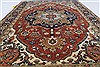 Serapi Red Hand Knotted 31 X 510  Area Rug 250-27255 Thumb 4