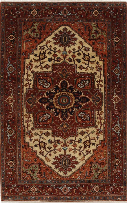 Serapi Brown Hand Knotted 311 X 511  Area Rug 250-27257 Image 0