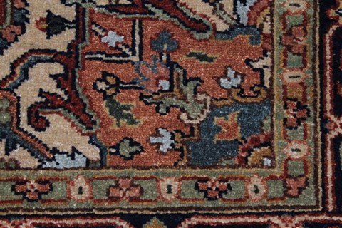 Serapi Brown Hand Knotted 40 X 60 Area Rug 250-27262 Image 10