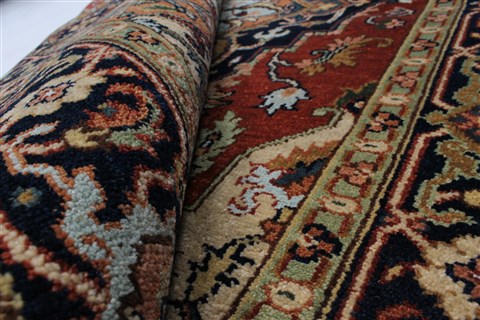 Serapi Brown Hand Knotted 40 X 60 Area Rug 250-27262 Image 1