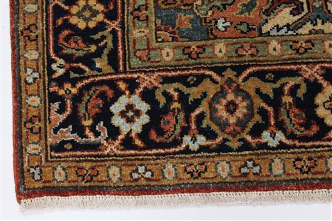 Serapi Brown Hand Knotted 40 X 60 Area Rug 250-27262 Image 7