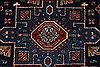 Karajeh Blue Hand Knotted 40 X 60 Area Rug 250-27263 Thumb 10