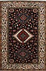 Karajeh Blue Hand Knotted 40 X 60  Area Rug 250-27264 Thumb 0