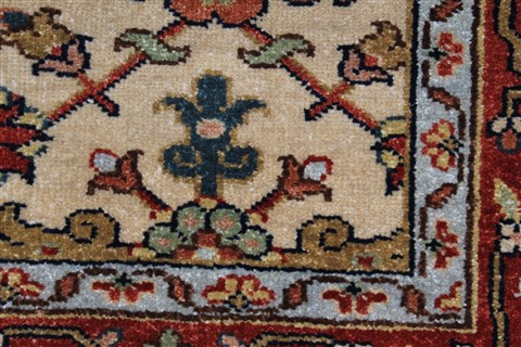 Serapi Beige Hand Knotted 40 X 60 Area Rug 250-27265 Image 10