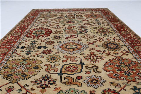 Serapi Beige Hand Knotted 40 X 60 Area Rug 250-27265 Image 4