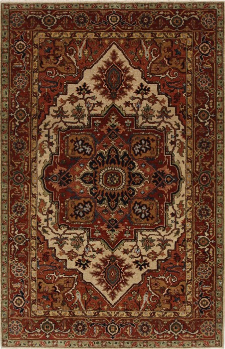 Serapi Brown Hand Knotted 40 X 62  Area Rug 250-27267 Image 0