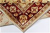 Pishavar Beige Hand Knotted 411 X 511 Area Rug 250-27270 Thumb 1