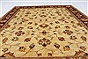 Pishavar Beige Hand Knotted 411 X 511  Area Rug 250-27270 Thumb 3