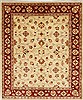Pishavar Beige Hand Knotted 411 X 511 Area Rug 250-27270 Thumb 0