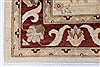 Pishavar Beige Hand Knotted 50 X 63 Area Rug 250-27274 Thumb 7