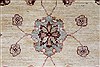 Pishavar Beige Hand Knotted 410 X 64  Area Rug 250-27275 Thumb 4