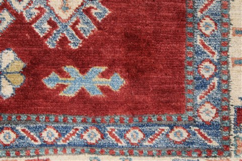 Kazak Red Hand Knotted 44 X 510 Area Rug 250-27277 Image 10