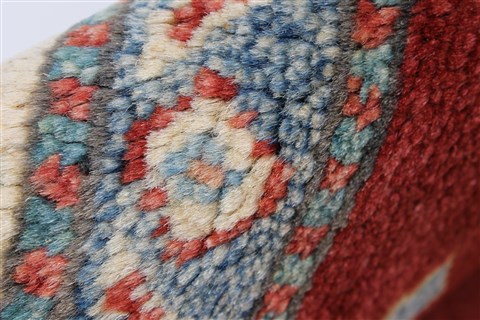 Kazak Red Hand Knotted 44 X 510 Area Rug 250-27277 Image 12