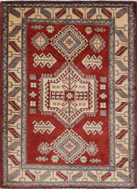 Kazak Red Hand Knotted 44 X 510 Area Rug 250-27277 Image 0