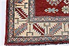 Kazak Red Hand Knotted 44 X 510  Area Rug 250-27277 Thumb 7