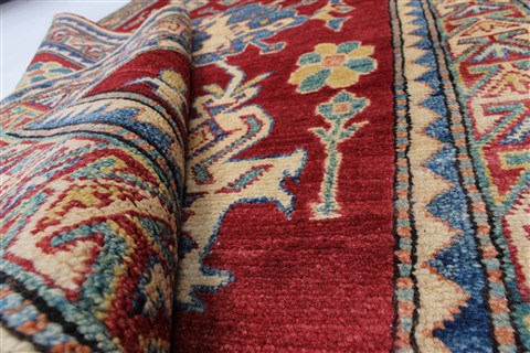Kazak Red Hand Knotted 36 X 58 Area Rug 250-27278 Image 12