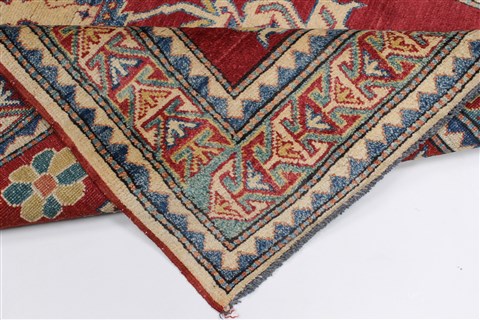 Kazak Red Hand Knotted 36 X 58 Area Rug 250-27278 Image 1