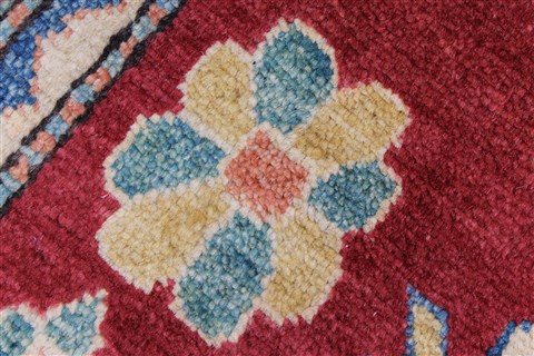 Kazak Red Hand Knotted 36 X 58 Area Rug 250-27278 Image 8