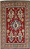 Kazak Red Hand Knotted 36 X 58  Area Rug 250-27278 Thumb 0