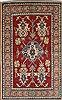 Kazak Red Hand Knotted 36 X 58 Area Rug 250-27278 Thumb 0