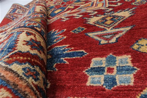 Kazak Blue Hand Knotted 43 X 61 Area Rug 250-27279 Image 12