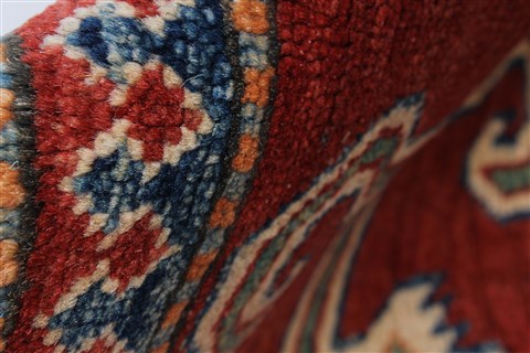Kazak Red Hand Knotted 39 X 55 Area Rug 250-27280 Image 11