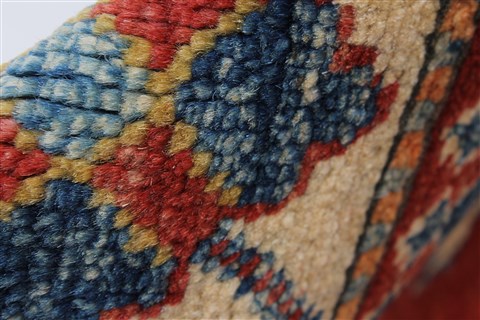 Kazak Red Hand Knotted 39 X 55 Area Rug 250-27280 Image 12