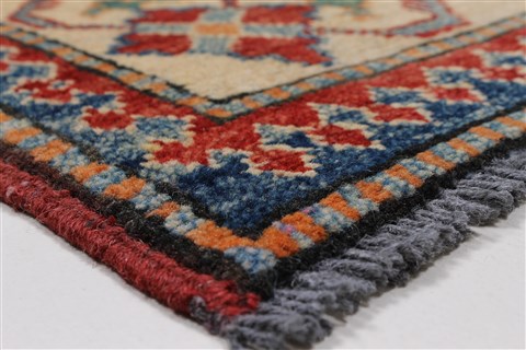 Kazak Red Hand Knotted 39 X 55 Area Rug 250-27280 Image 8