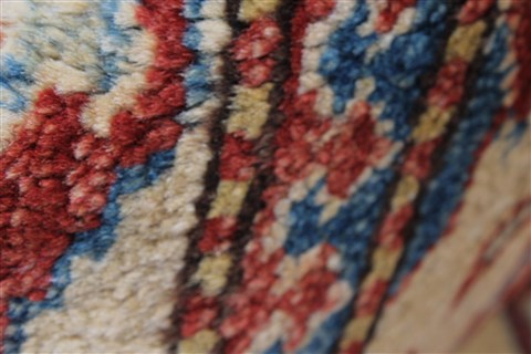 Kazak Blue Hand Knotted 36 X 52 Area Rug 250-27282 Image 1