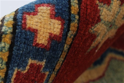 Kazak Red Hand Knotted 36 X 510 Area Rug 250-27283 Image 11