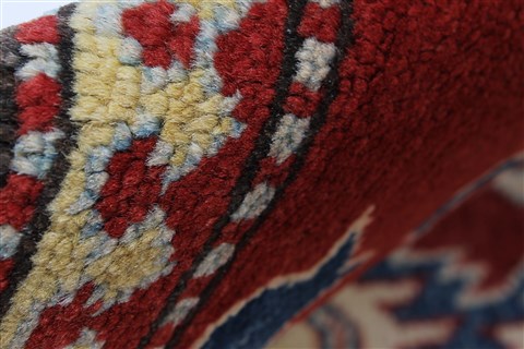 Pishavar Beige Hand Knotted 38 X 54 Area Rug 250-27284 Image 11