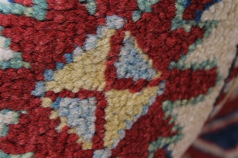 Pishavar Beige Hand Knotted 38 X 54 Area Rug 250-27284 Image 12