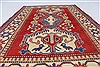 Pishavar Beige Hand Knotted 38 X 54 Area Rug 250-27284 Thumb 4