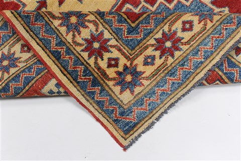Pishavar Red Hand Knotted 41 X 57 Area Rug 250-27285 Image 3