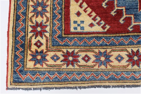 Pishavar Red Hand Knotted 41 X 57 Area Rug 250-27285 Image 8