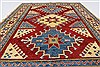 Pishavar Red Hand Knotted 41 X 57 Area Rug 250-27285 Thumb 5